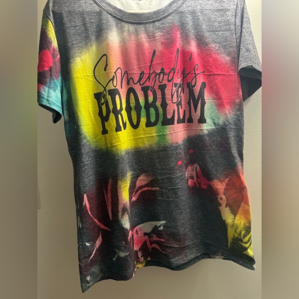 Colorful Tie-Dye Women's Short Sleeve Tee